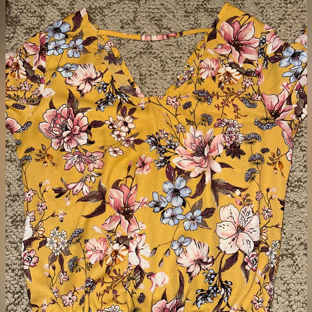 Flowered Blouse, Small